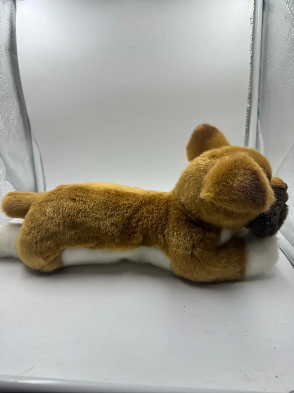 Bearington Collection Roscoe Boxer Plush Stuffed Animal Puppy Dog